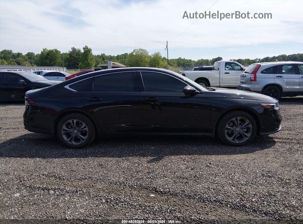 1HGCY1F39RA051549 2024 HONDA ACCORD Black Rear interior view