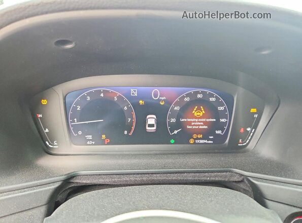 1HGCY1F3XRA012355 2024 HONDA ACCORD Gray Vista del cuadro de instrumentos