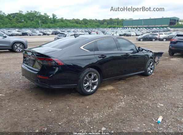 1HGCY1F3XRA044464 2024 HONDA ACCORD Black Trasero derecho