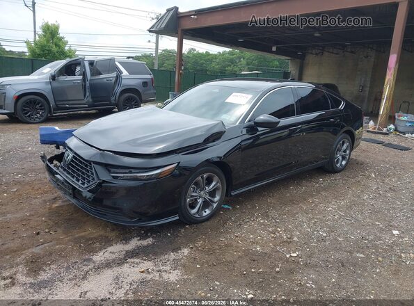 1HGCY1F3XRA044464 2024 HONDA ACCORD Black Vista tres cuartos delantera izquierda