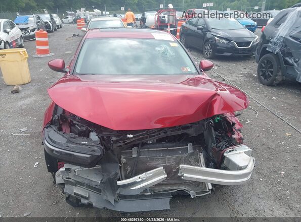 1HGCY1F3XRA049342 2024 HONDA ACCORD Burgundy Widok zestawu wskaźników