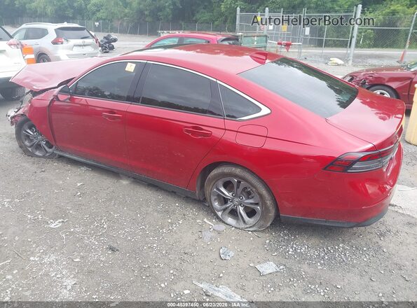 1HGCY1F3XRA049342 2024 HONDA ACCORD Burgundy Tył lewy