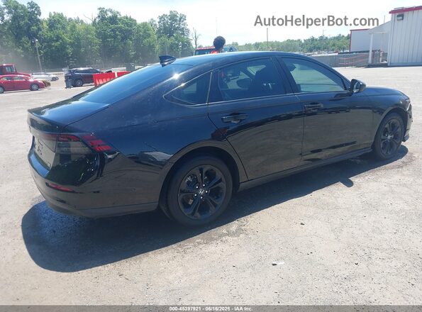 1HGCY1F40SA013786 2025 HONDA ACCORD Black Հետևի աջ