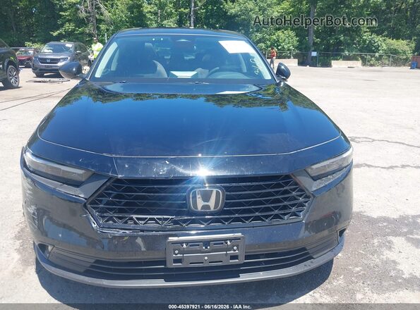 1HGCY1F40SA013786 2025 HONDA ACCORD Black Սարքավորումների վահանակի տեսք