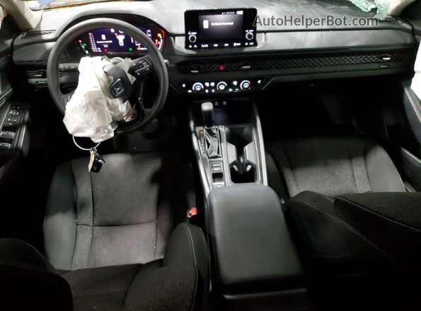 1HGCY1F40SA047663 2025 HONDA ACCORD Синий Вид панели приборов