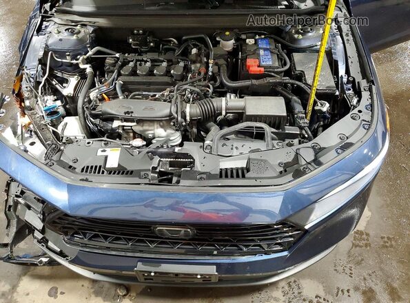 1HGCY1F40SA047663 2025 HONDA ACCORD Синий Вид задней части салона