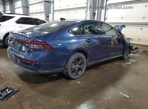 1HGCY1F40SA047663 2025 HONDA ACCORD Синий Задняя правая четверть