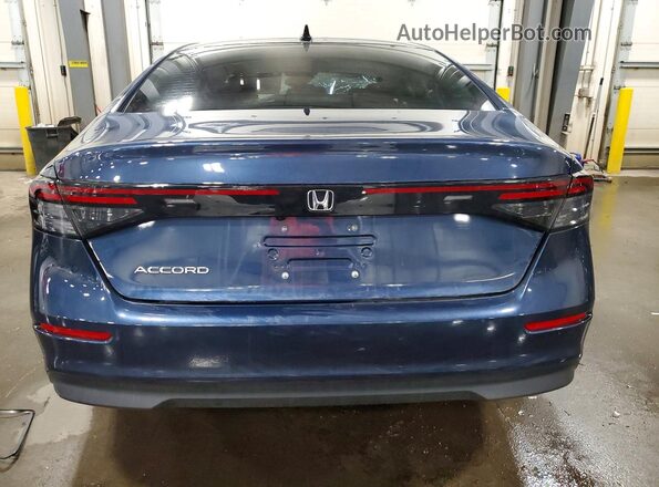 1HGCY1F40SA047663 2025 HONDA ACCORD Синий Вид сзади
