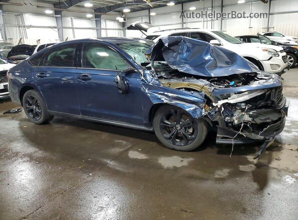 1HGCY1F40SA047663 2025 HONDA ACCORD Синий Передняя правая четверть