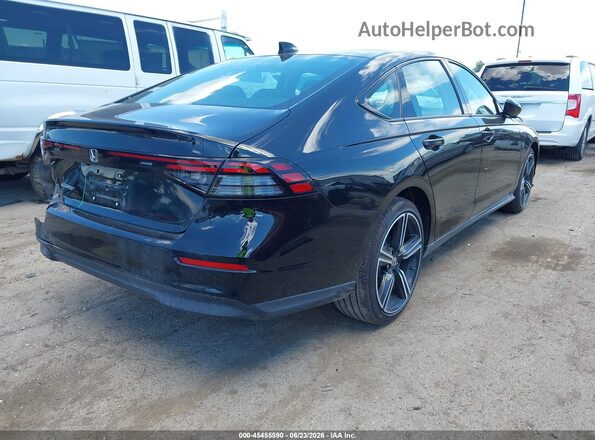 1HGCY1F40TA038155 2026 HONDA ACCORD Black Tył prawy