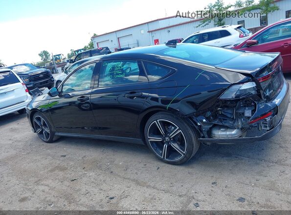 1HGCY1F40TA038155 2026 HONDA ACCORD Black Widok wnętrza 360 stopni