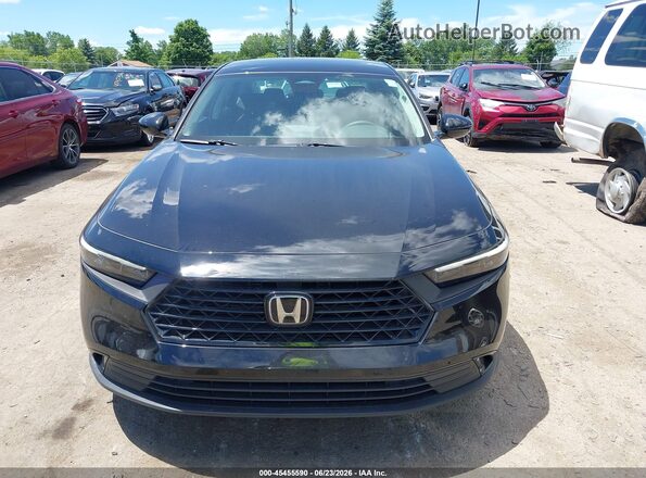1HGCY1F40TA038155 2026 HONDA ACCORD Black Widok zestawu wskaźników