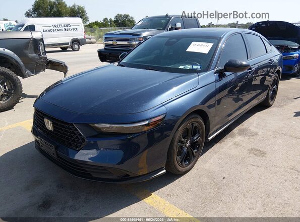 1HGCY1F41SA013943 2025 HONDA ACCORD Blue Przód lewy