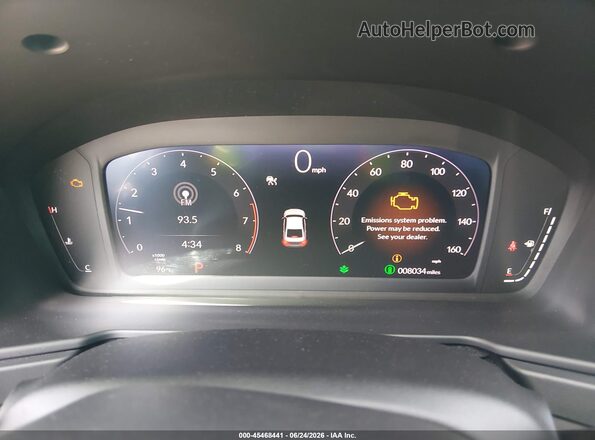 1HGCY1F41SA013943 2025 HONDA ACCORD Blue Widok tylnych siedzeń