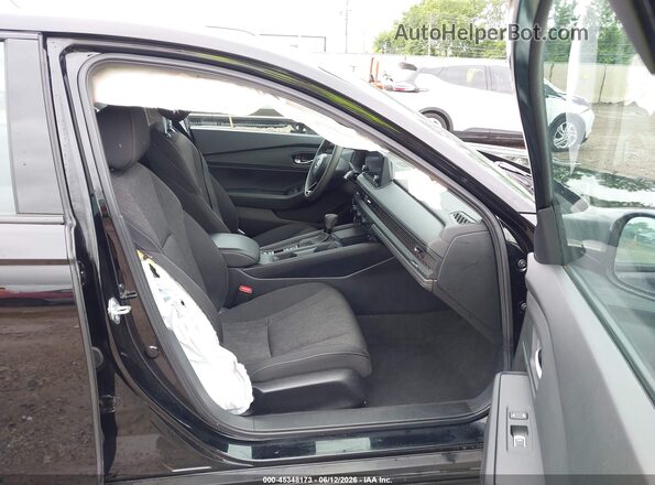 1HGCY1F41SA030130 2025 HONDA ACCORD Black Սալոնի դիմացի տեսք