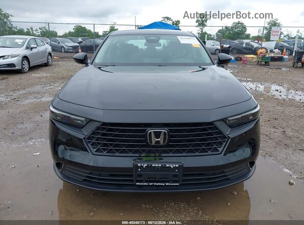 1HGCY1F41SA030130 2025 HONDA ACCORD Black Սալոնի հետևի տեսք