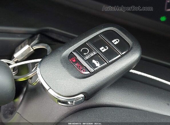 1HGCY1F41SA030130 2025 HONDA ACCORD Black Առջևի վահանակի տեսք