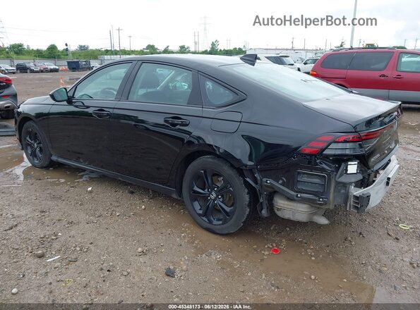1HGCY1F41SA030130 2025 HONDA ACCORD Black Հետևի ձախ