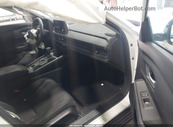 1HGCY1F41SA044058 2025 HONDA ACCORD Белый Вид салона спереди