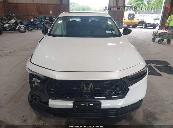 1HGCY1F41SA044058 2025 HONDA ACCORD Белый Вид панели приборов