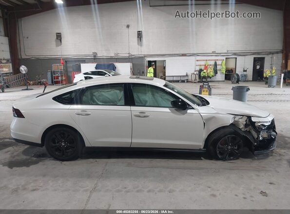 1HGCY1F41SA044058 2025 HONDA ACCORD Белый Вид щитка приборов