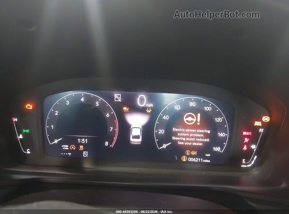1HGCY1F41SA044058 2025 HONDA ACCORD Белый Вид задних сидений