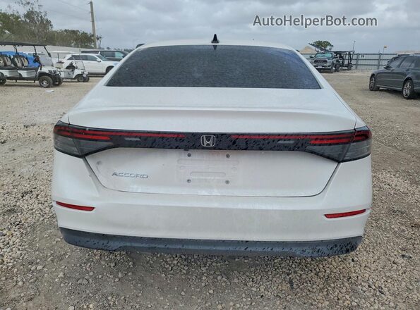 1HGCY1F41SA067002 2025 HONDA ACCORD White Rear view