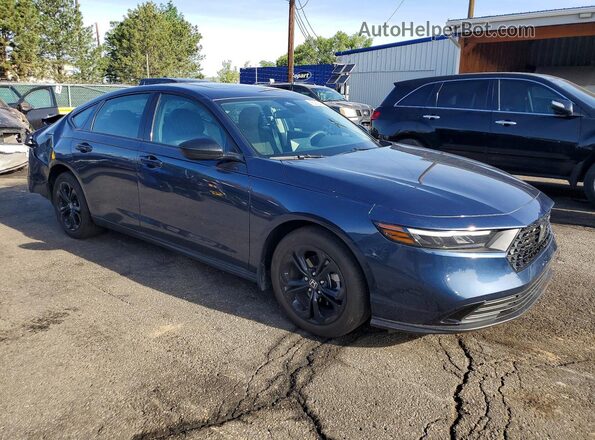 1HGCY1F41SA073138 2025 HONDA ACCORD Blue წინა მარჯვენა