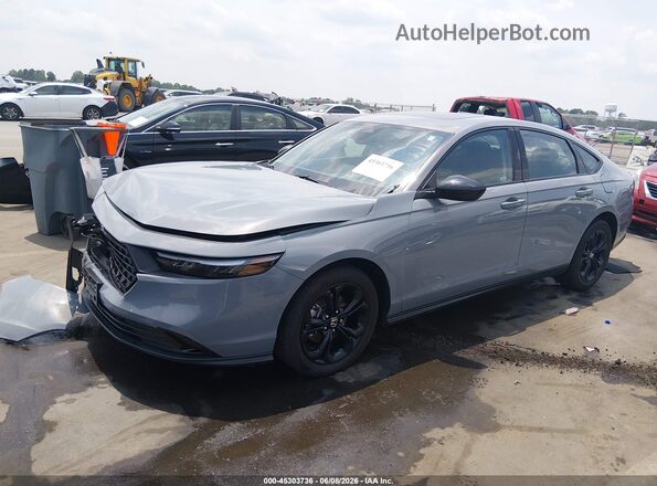 1HGCY1F41SA075584 2025 HONDA ACCORD Light Blue წინა მარცხენა ხედი სამი მეოთხედიდან