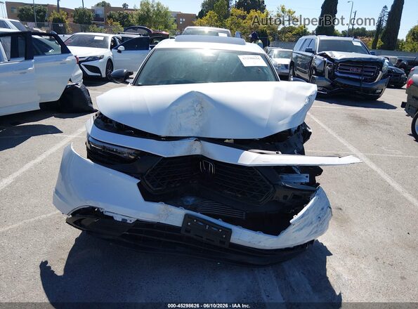 1HGCY1F42SA022926 2025 HONDA ACCORD White ხელსაწყოთა პანელის ხედი