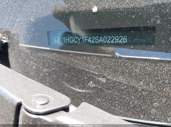 1HGCY1F42SA022926 2025 HONDA ACCORD White ძრავის განყოფილების ხედი