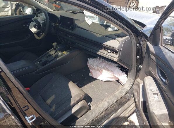 1HGCY1F42SA062794 2025 HONDA ACCORD Черный Вид салона спереди