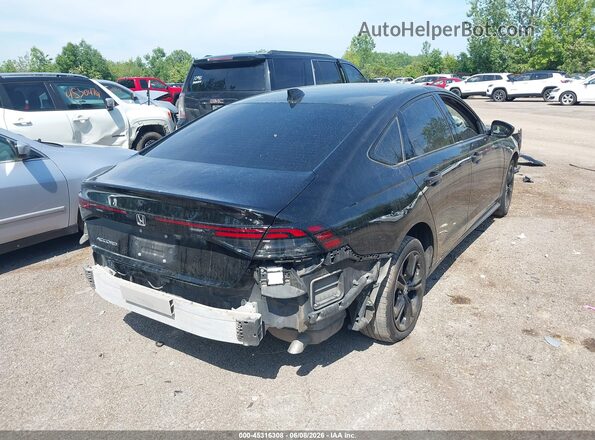 1HGCY1F42SA062794 2025 HONDA ACCORD Черный Задняя правая четверть