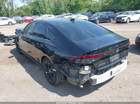 1HGCY1F42SA062794 2025 HONDA ACCORD Черный Задняя левая четверть