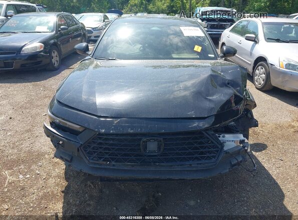 1HGCY1F42SA062794 2025 HONDA ACCORD Черный Вид задней части салона
