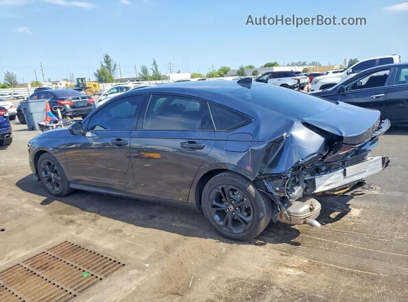 1HGCY1F42SA066828 2025 HONDA ACCORD Gray Задня ліва чверть