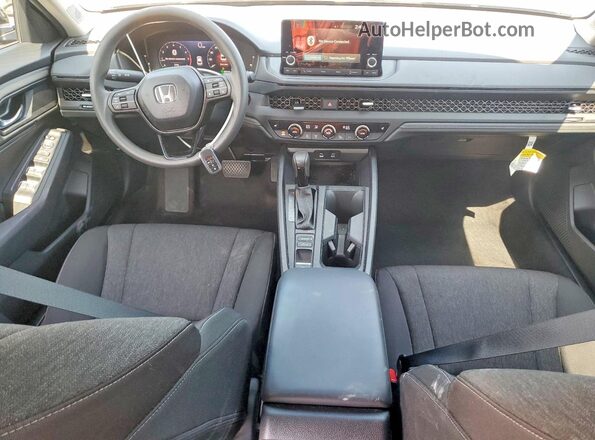 1HGCY1F42SA066828 2025 HONDA ACCORD Gray Вид панелі приладів
