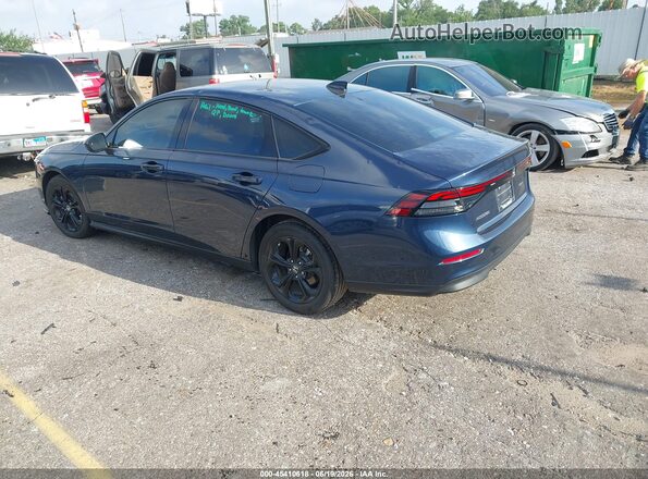1HGCY1F42SA068143 2025 HONDA ACCORD Blue Rear left