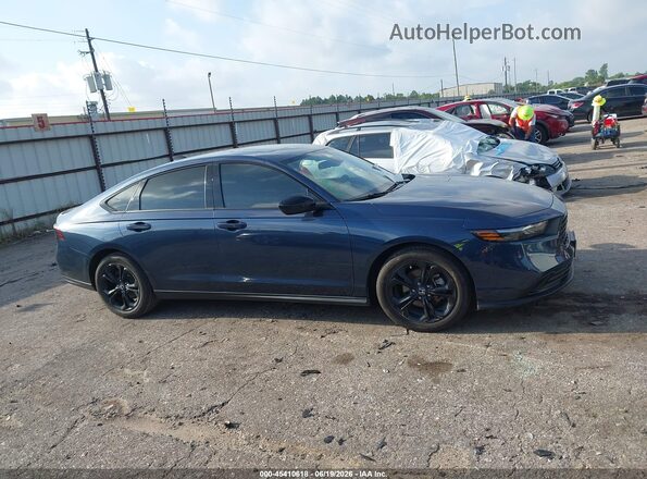 1HGCY1F42SA068143 2025 HONDA ACCORD Blue Rear interior view