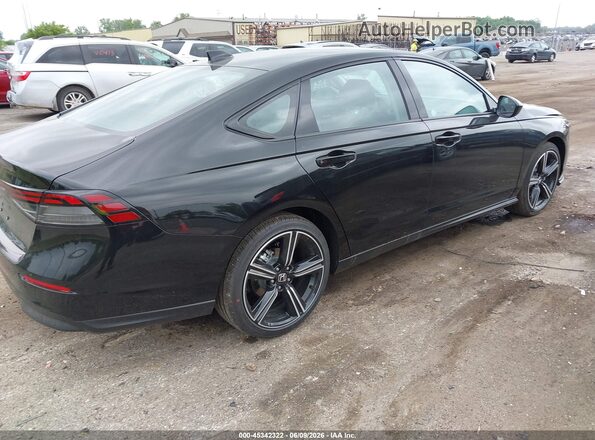 1HGCY1F42TA038125 2026 HONDA ACCORD Black Задня права чверть