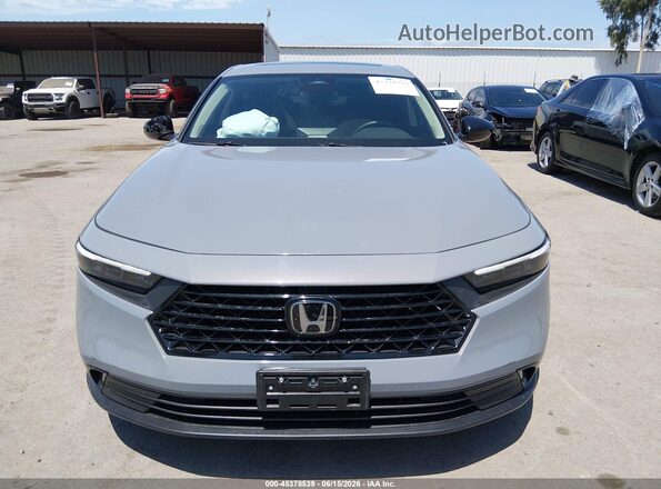 1HGCY1F43SA021980 2025 HONDA ACCORD Gray Widok zestawu wskaźników