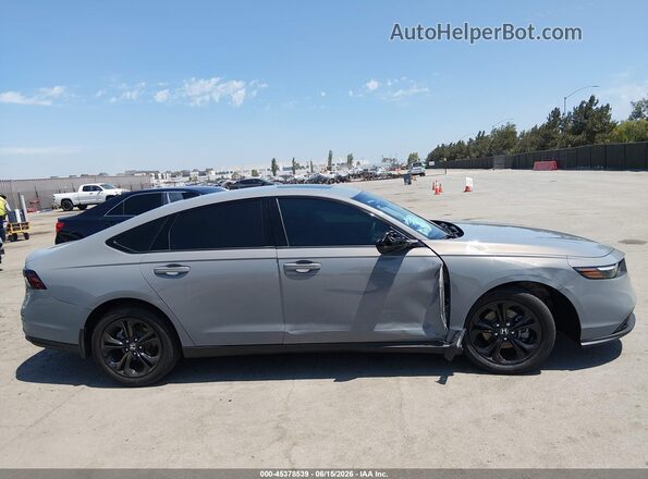 1HGCY1F43SA021980 2025 HONDA ACCORD Gray Widok wnętrza z tyłu