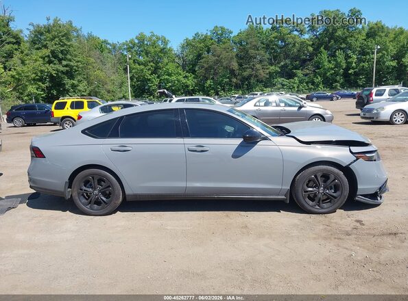 1HGCY1F43SA023504 2025 HONDA ACCORD Gray Սալոնի հետևի տեսք
