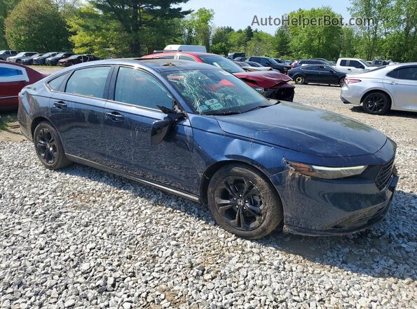 1HGCY1F43SA057040 2025 HONDA ACCORD Blue წინა მარჯვენა