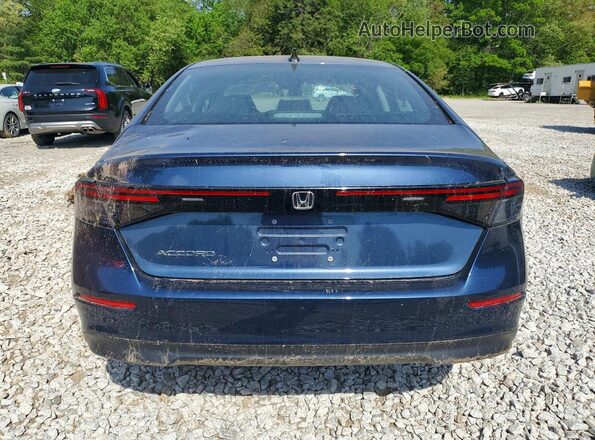 1HGCY1F43SA057040 2025 HONDA ACCORD Blue უკანა ხედი
