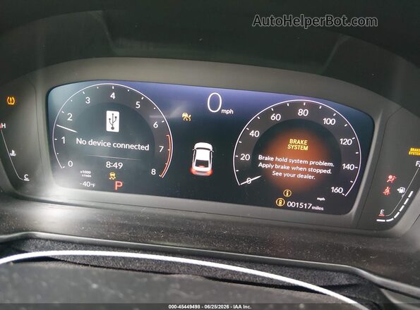 1HGCY1F43SA071777 2025 HONDA ACCORD White Vista de los asientos traseros