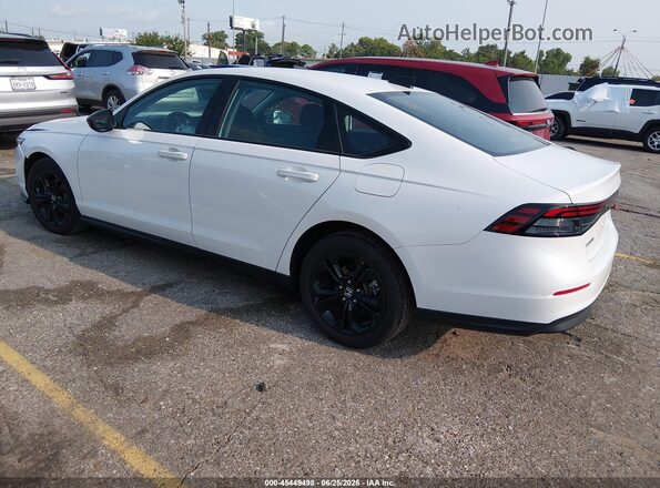 1HGCY1F43SA071777 2025 HONDA ACCORD White Trasero izquierdo