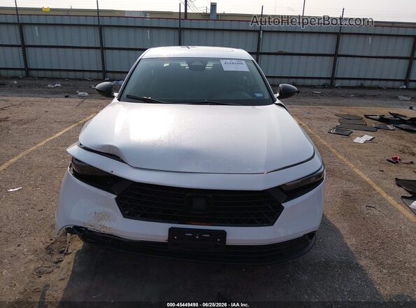1HGCY1F43SA071777 2025 HONDA ACCORD White Vista del cuadro de instrumentos