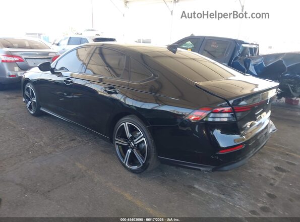 1HGCY1F43TA024329 2026 HONDA ACCORD Black Rear left