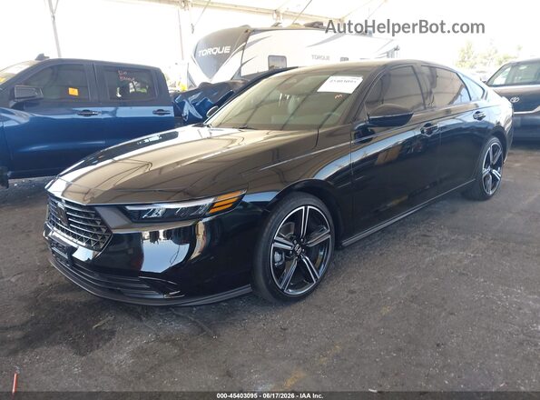 1HGCY1F43TA024329 2026 HONDA ACCORD Black Front left